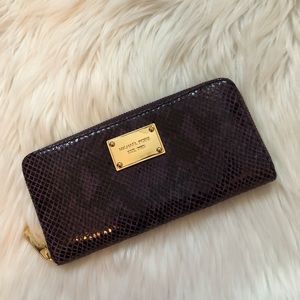 Michael Kors Snakeskin Wallet